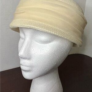 Vintage Ivory Spring Hat